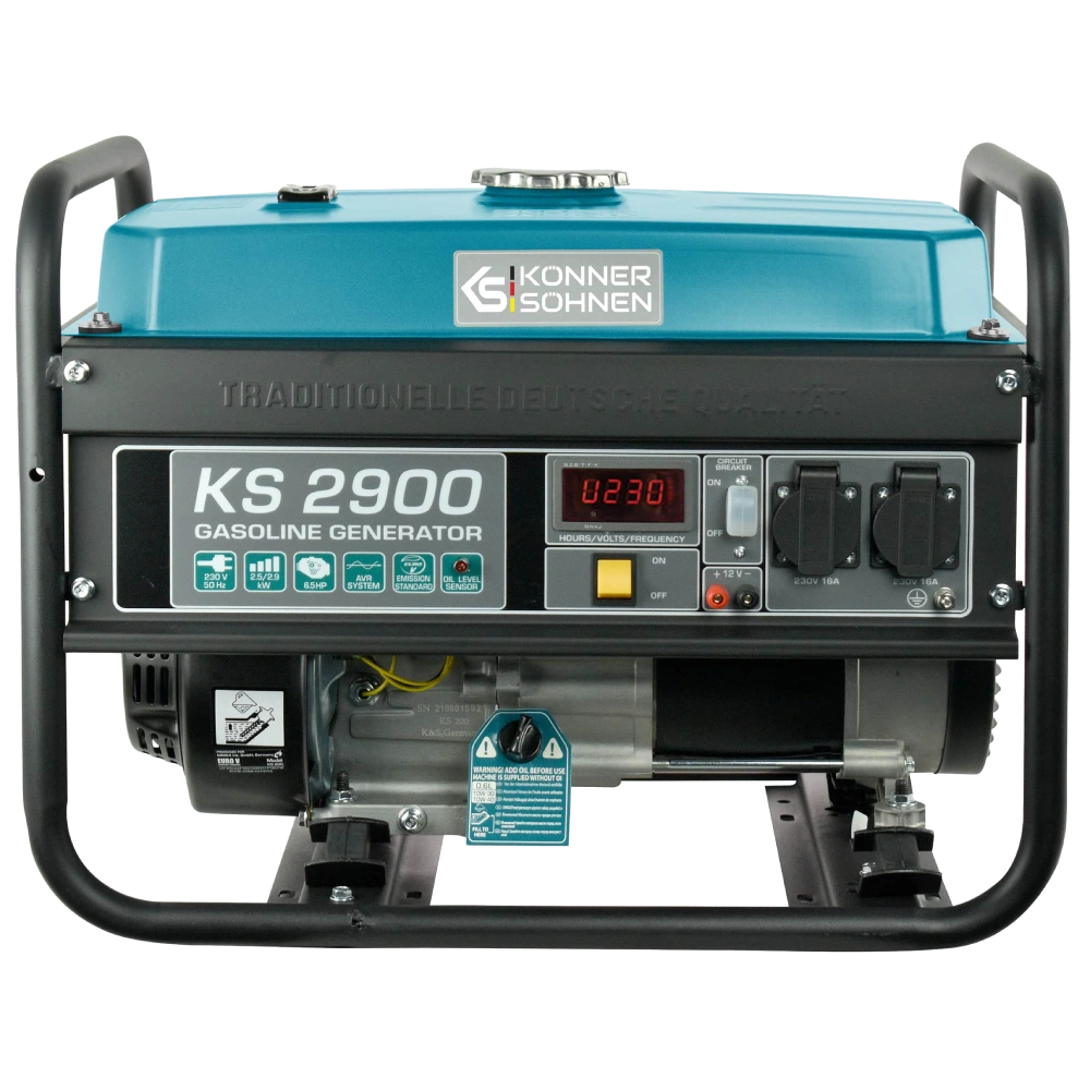 Konner&Sohnen KS 2900 Генератор бензиновий 230В 2.9кВт ручний запуск